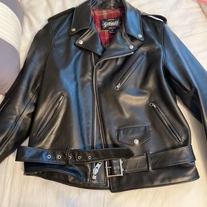 schott nyc leather jacket